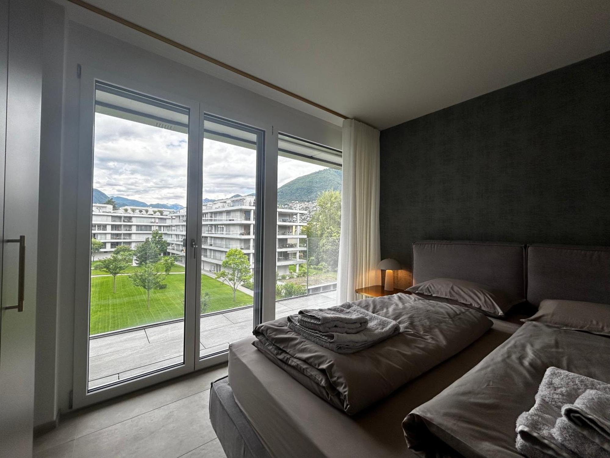 Family Apartment, Near The Beach Whit Private Park Locarno Dış mekan fotoğraf